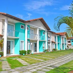 Casa 3 Duplex Ar Completa Condomínio Fechado Moria à 500 M Praia Axe Moi Casa de Férias